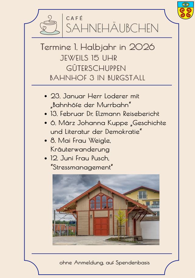 Cafe Sahnehäubchen Veranstaltung