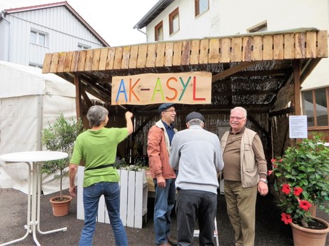 AK Asyl - Stand am Gässlesfest 2017